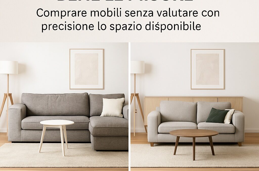 5 errori da evitare nell’arredare casa